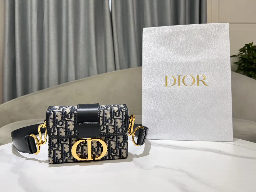 Dior 30 Montaigne Monogram Box Crossbody Bag image 1