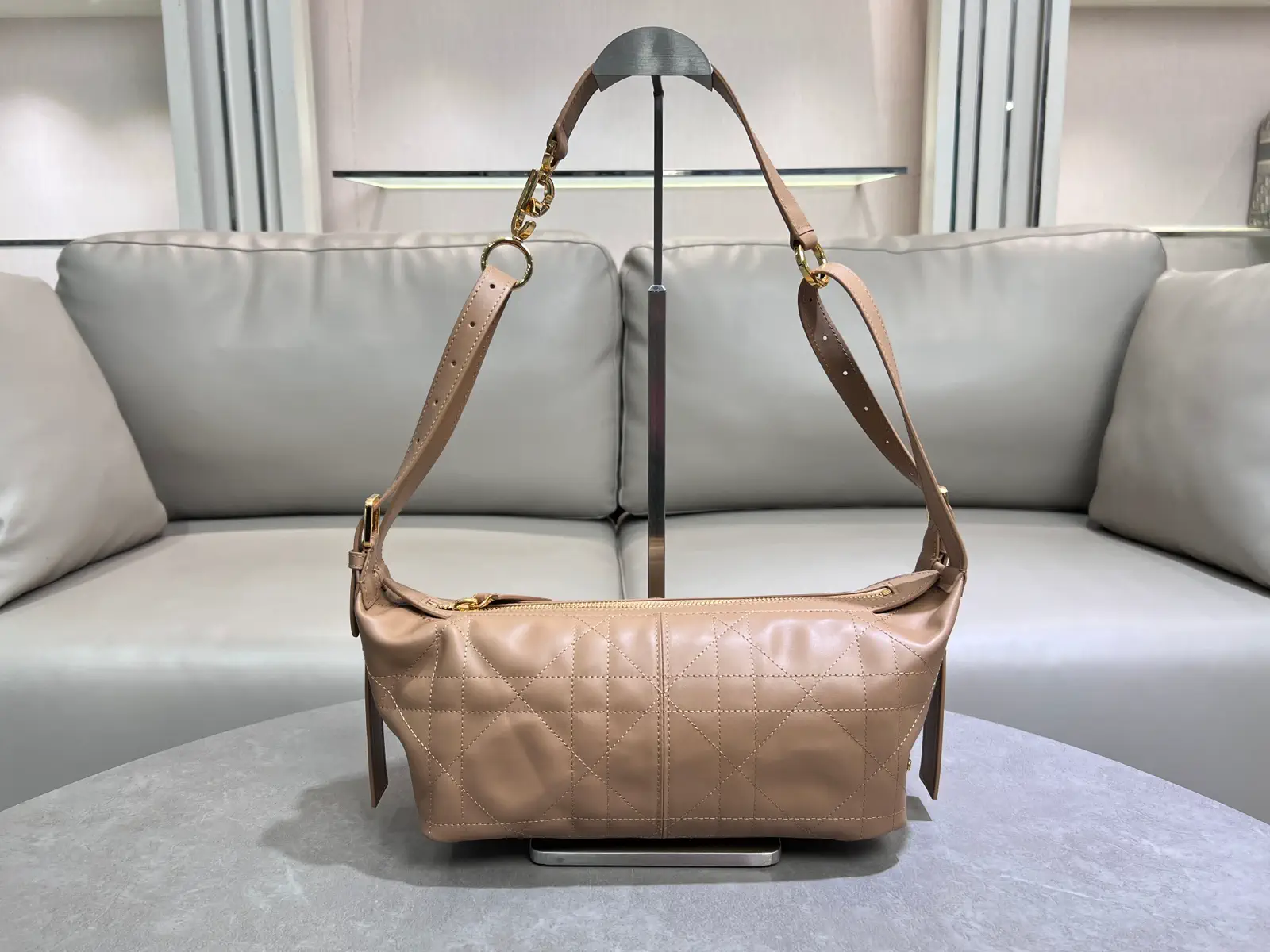 Dior D-Journey Quilted Shoulder Bag image 1