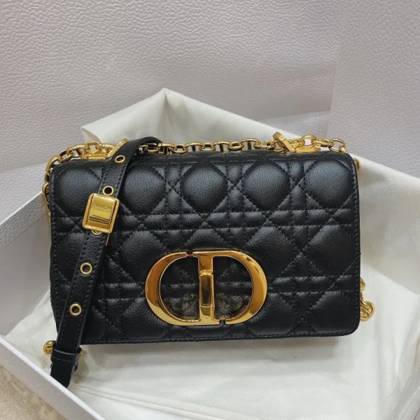 Dior Caro Quilted Shoulder Bag image 1