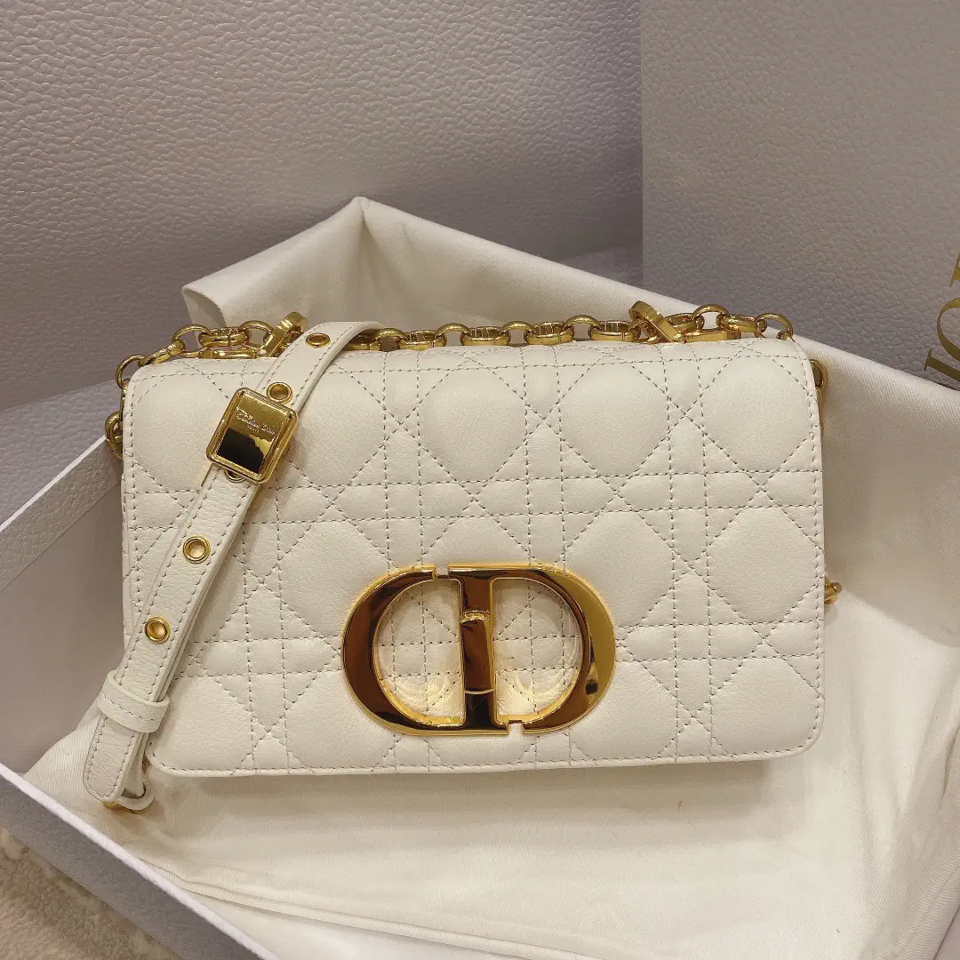 Dior Caro Quilted Shoulder Bag image 1