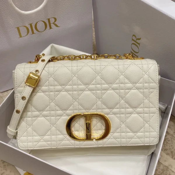 Dior Caro Quilted Shoulder Bag image 1