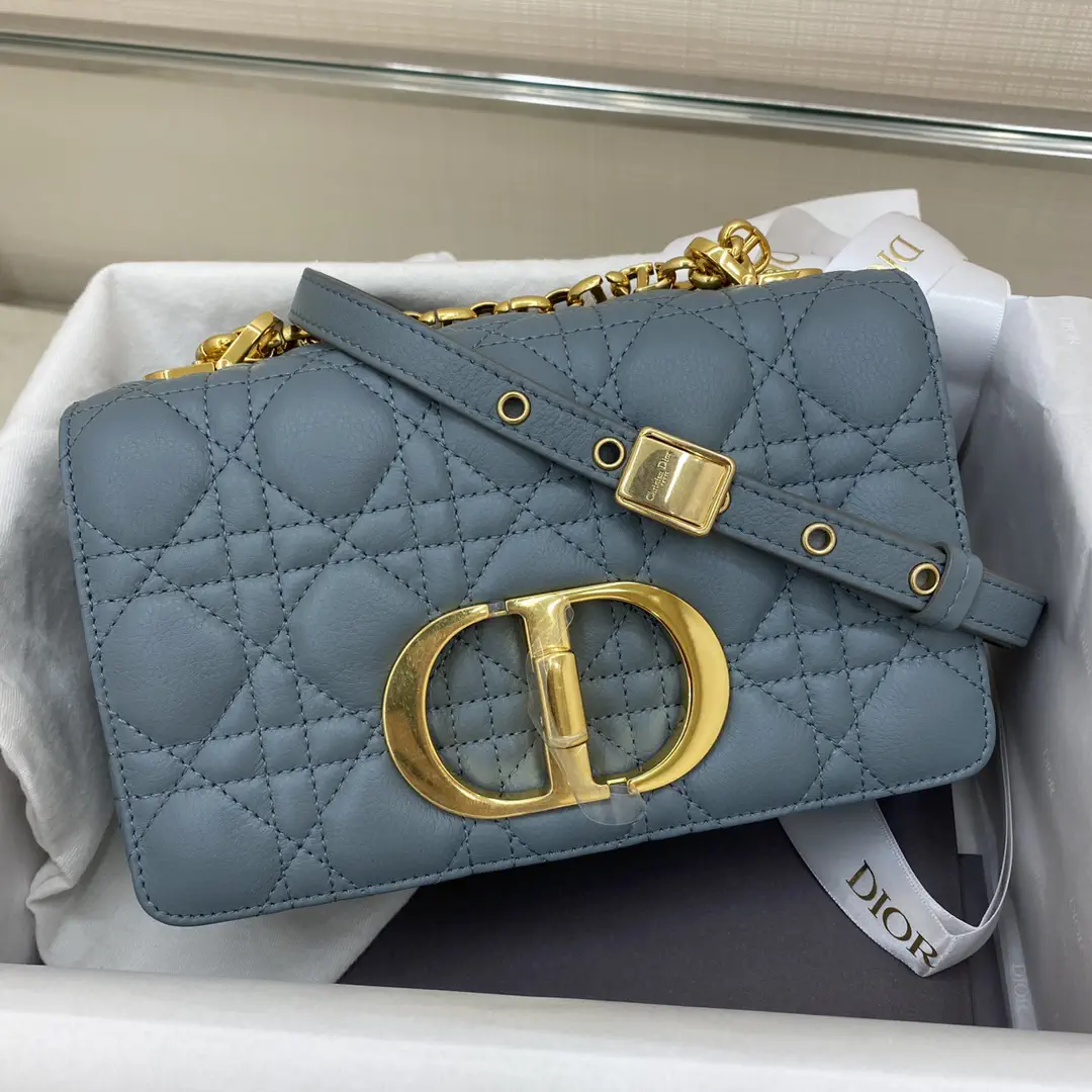Dior Caro Quilted Shoulder Bag image 1