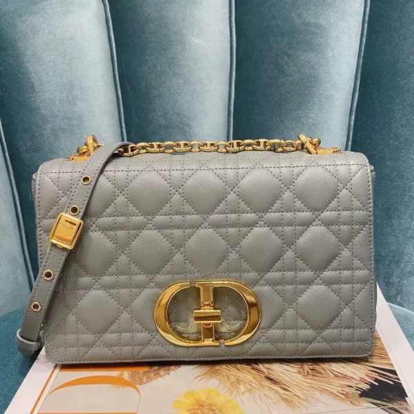 Dior Caro Quilted Shoulder Bag image 1