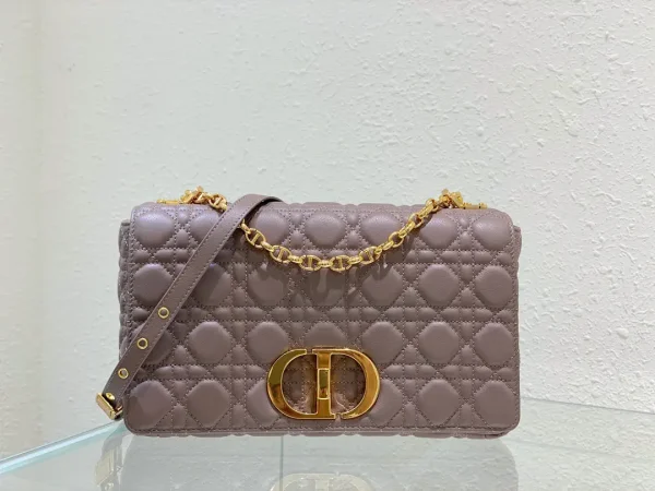 Dior Caro Quilted Shoulder Bag image 1