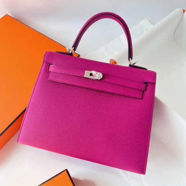 Hermès Fuchsia Top Handle Bag image 1