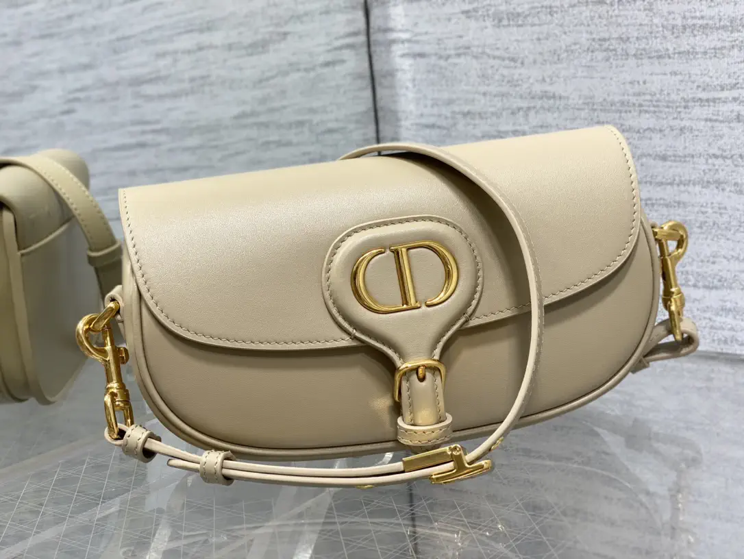 Dior Beige Leather Crossbody Bag image 1