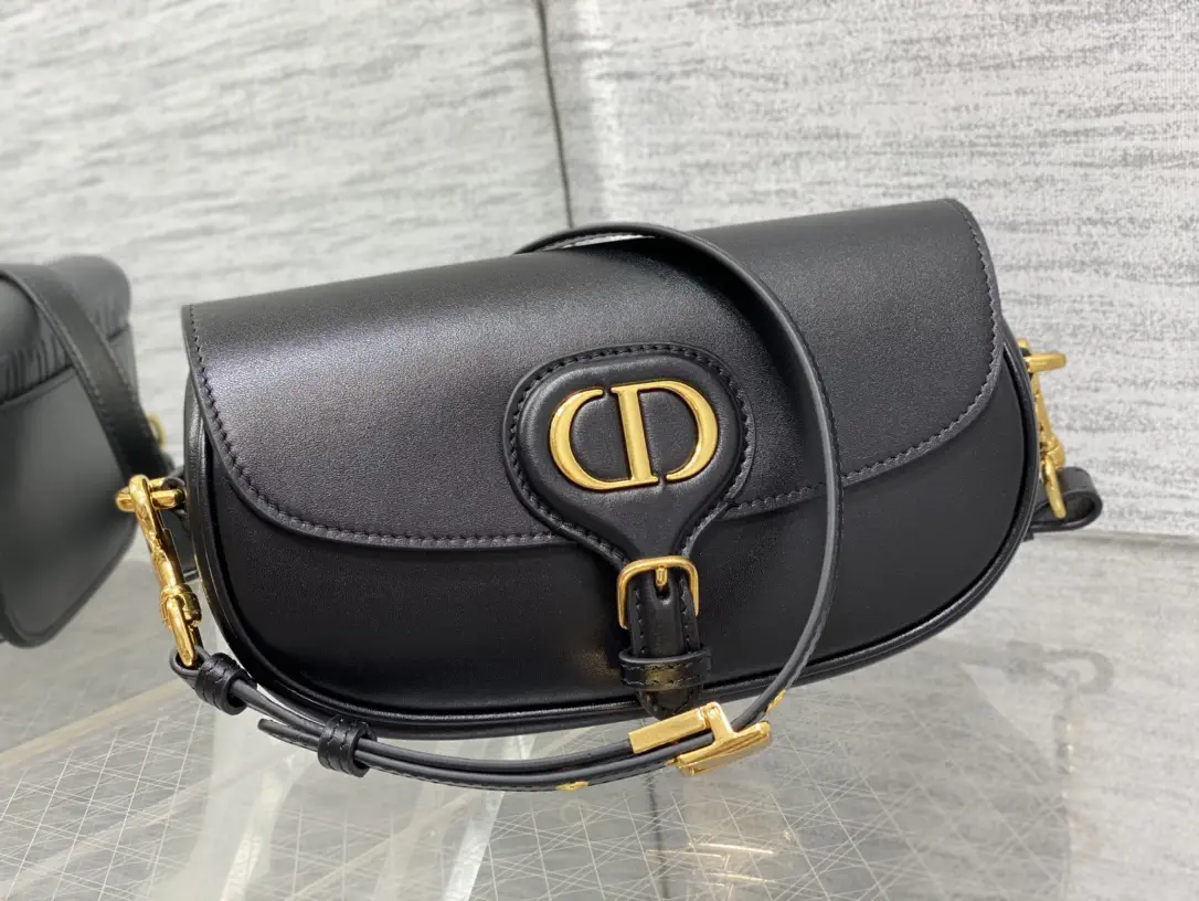 Dior Black Leather Bobby Crossbody Bag image 1