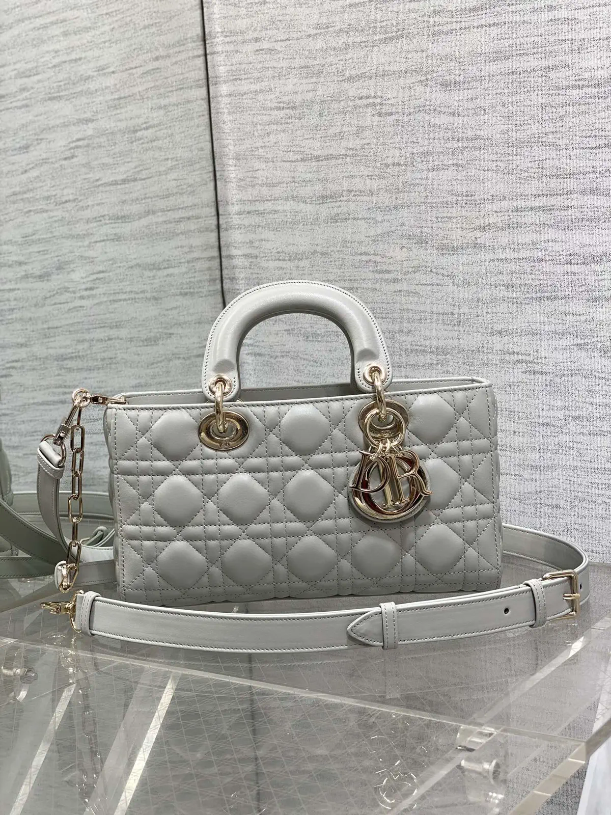 Dior Quilted Top Handle Bag image 1