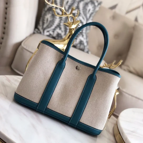Hermès Canvas Garden Party Tote Bag image 1