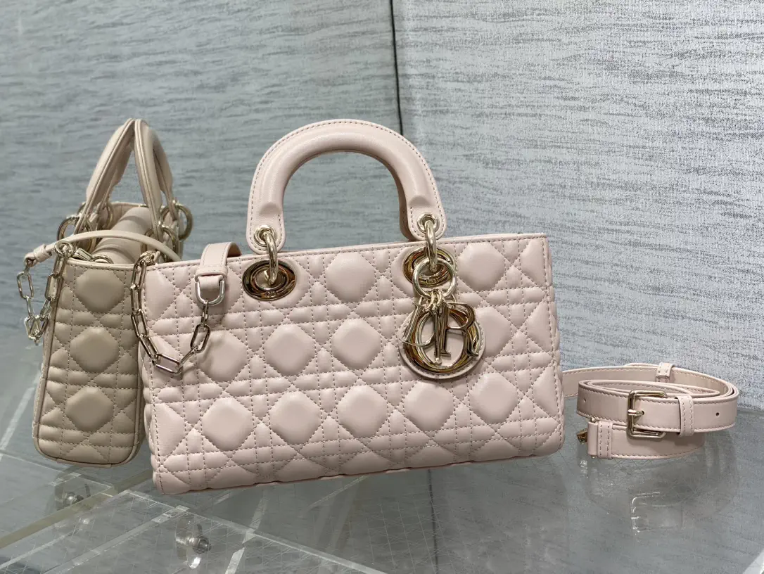 Dior Quilted Top Handle Bag image 1