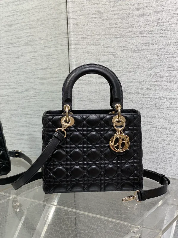 Dior Quilted Top Handle Bag image 1