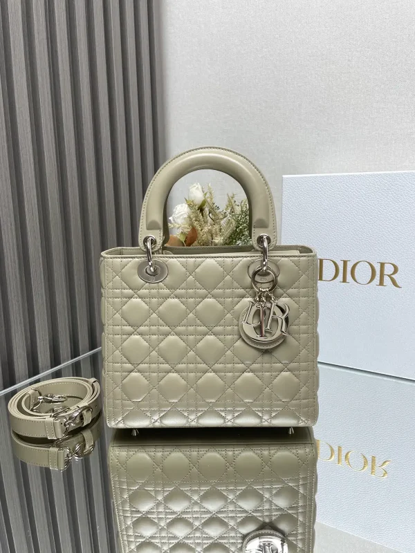 Dior Quilted Top Handle Bag image 1