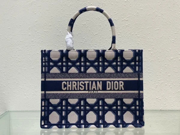 Dior Geometric Pattern Medium Tote Bag image 1