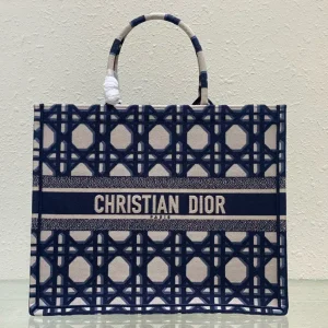 Dior Geometric Pattern Tote Bag image 1