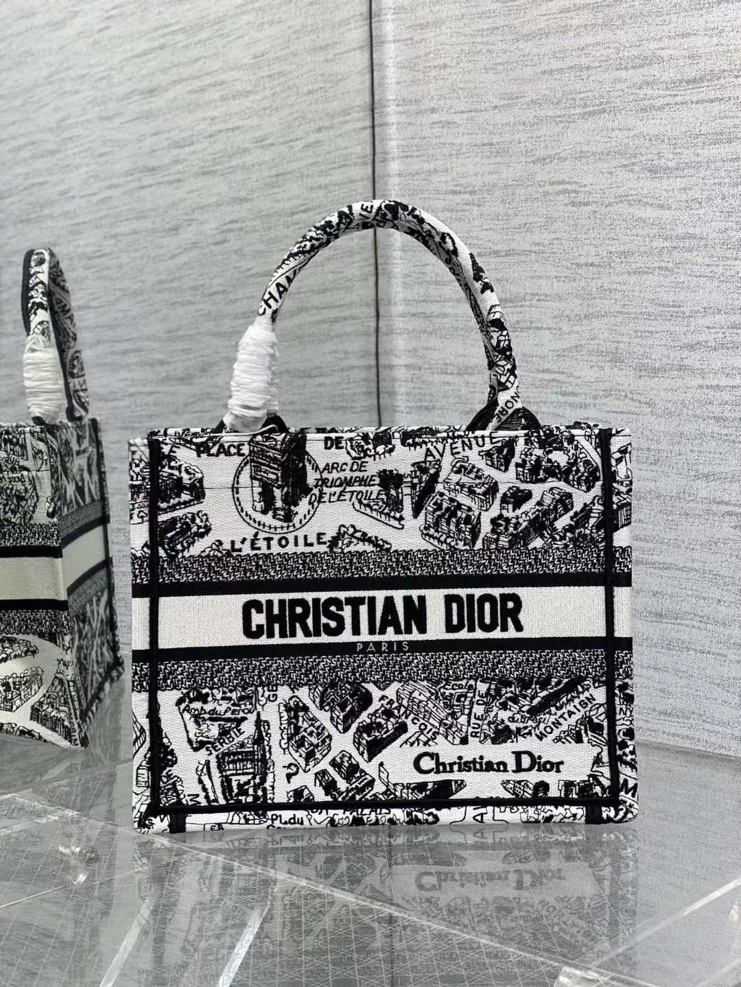 Dior Paris City Print Tote Bag image 1