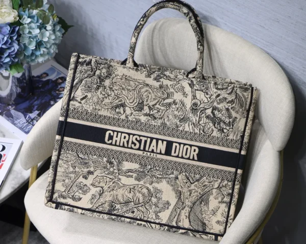 Dior Printed Book Tote Bag image 1