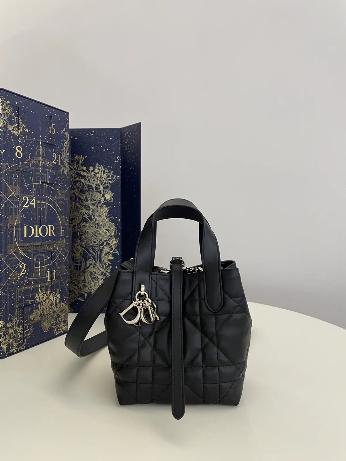 Dior Quilted Mini Top Handle Bag image 1