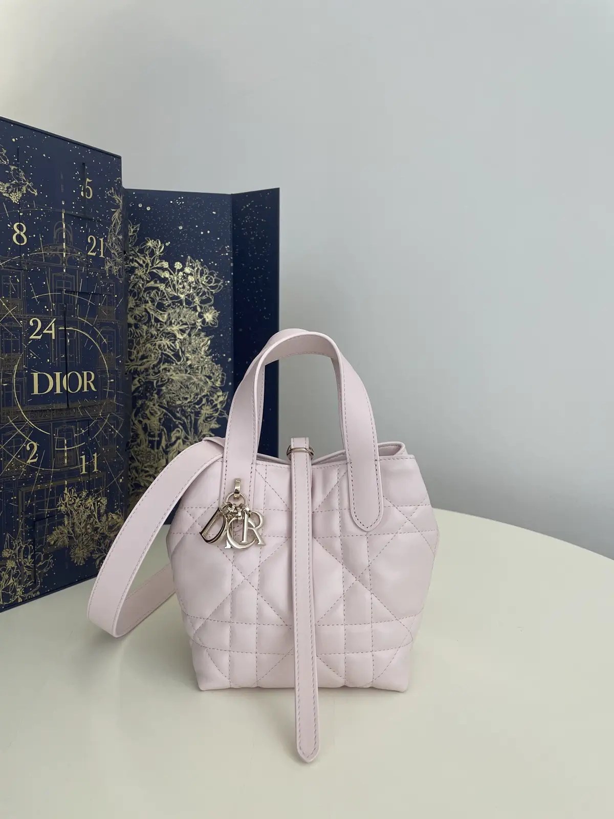 Dior Quilted Mini Top Handle Bag image 1