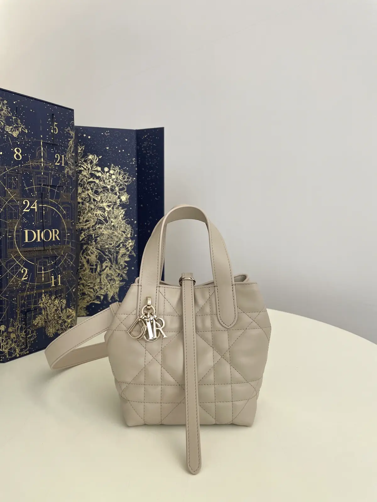 Dior Quilted Mini Top Handle Bag image 1