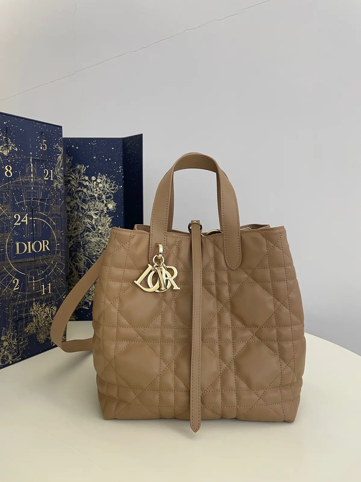 Dior Quilted Top Handle Bag image 1