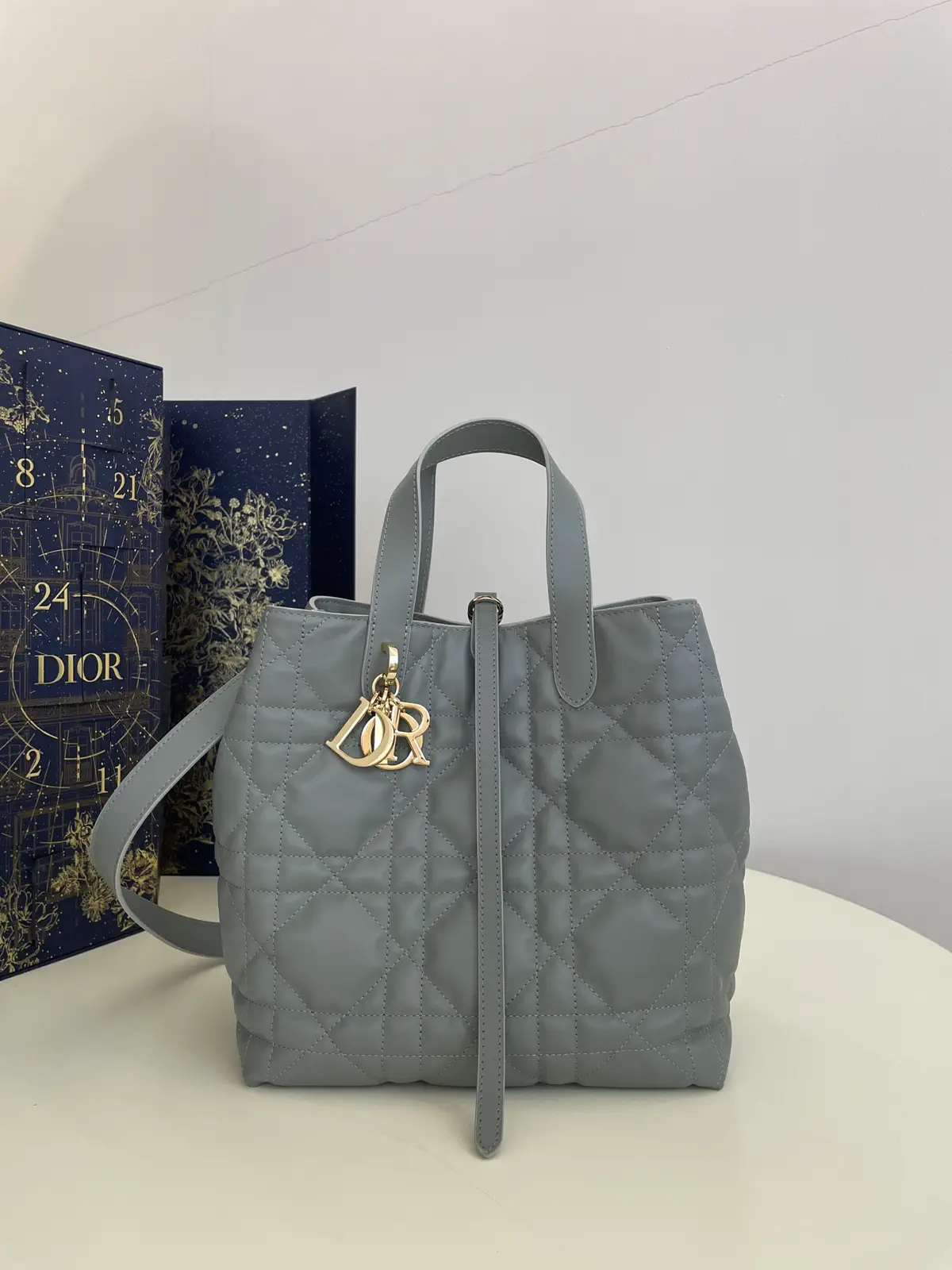 Dior Quilted Top Handle Bag image 1
