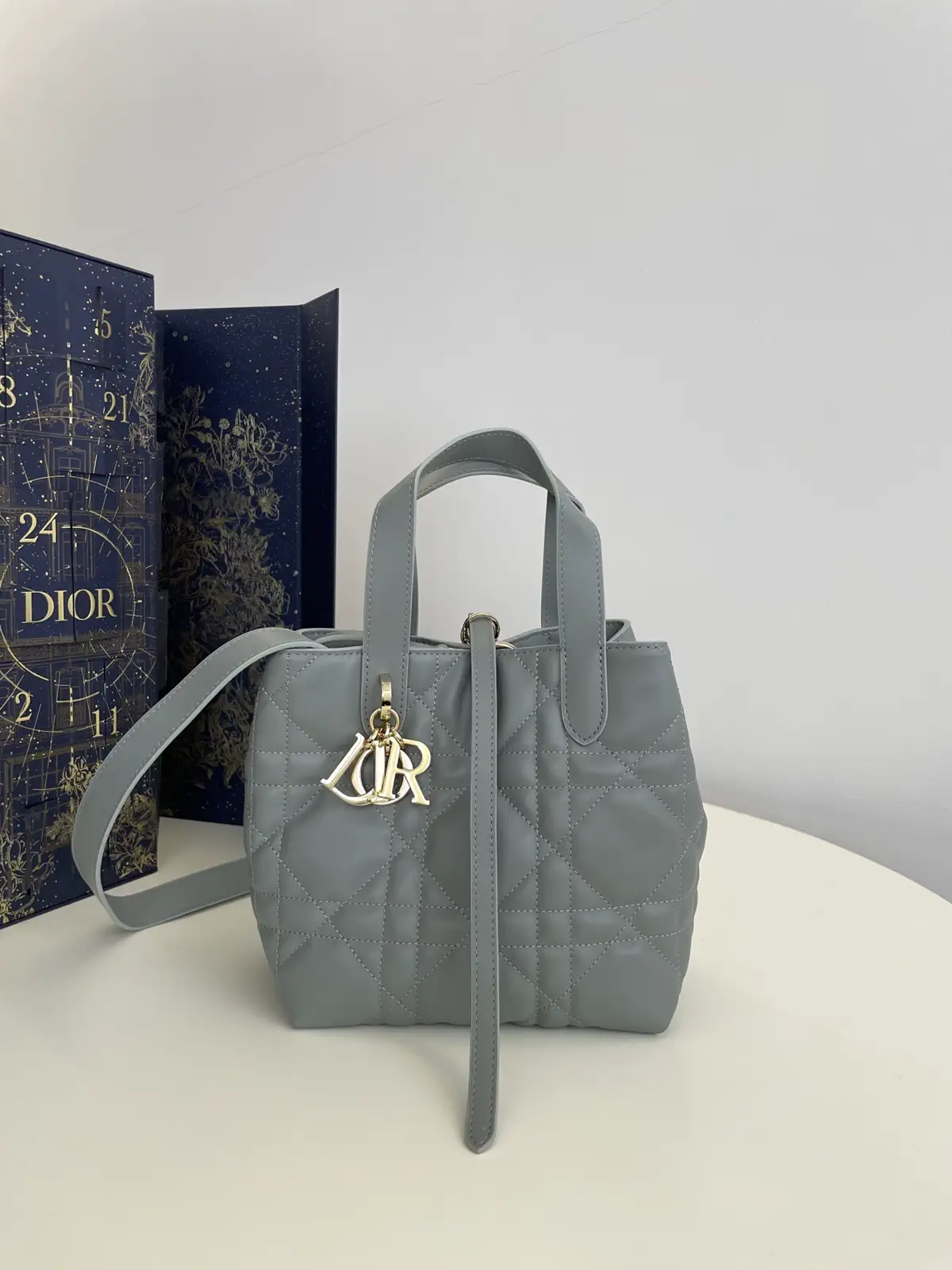 Dior Quilted Top Handle Bag image 1