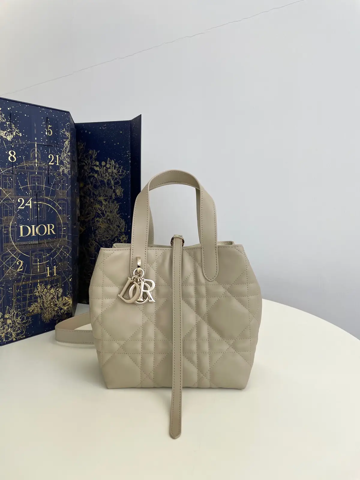 Dior Quilted Top Handle Bag image 1