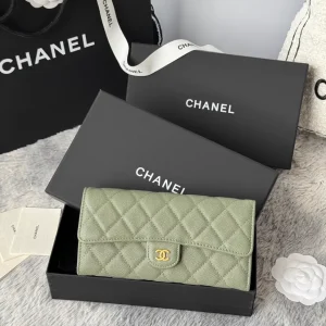 Chanel Quilted Long Wallet image 1