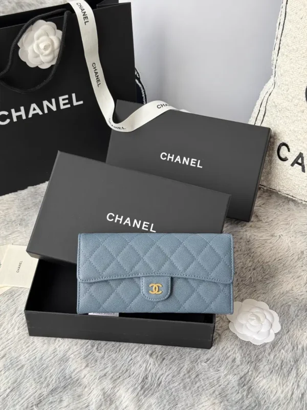 Chanel Quilted Long Wallet image 1