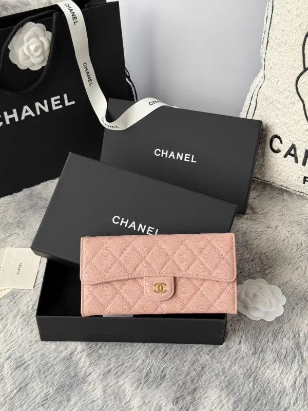 Chanel Quilted Long Wallet image 1