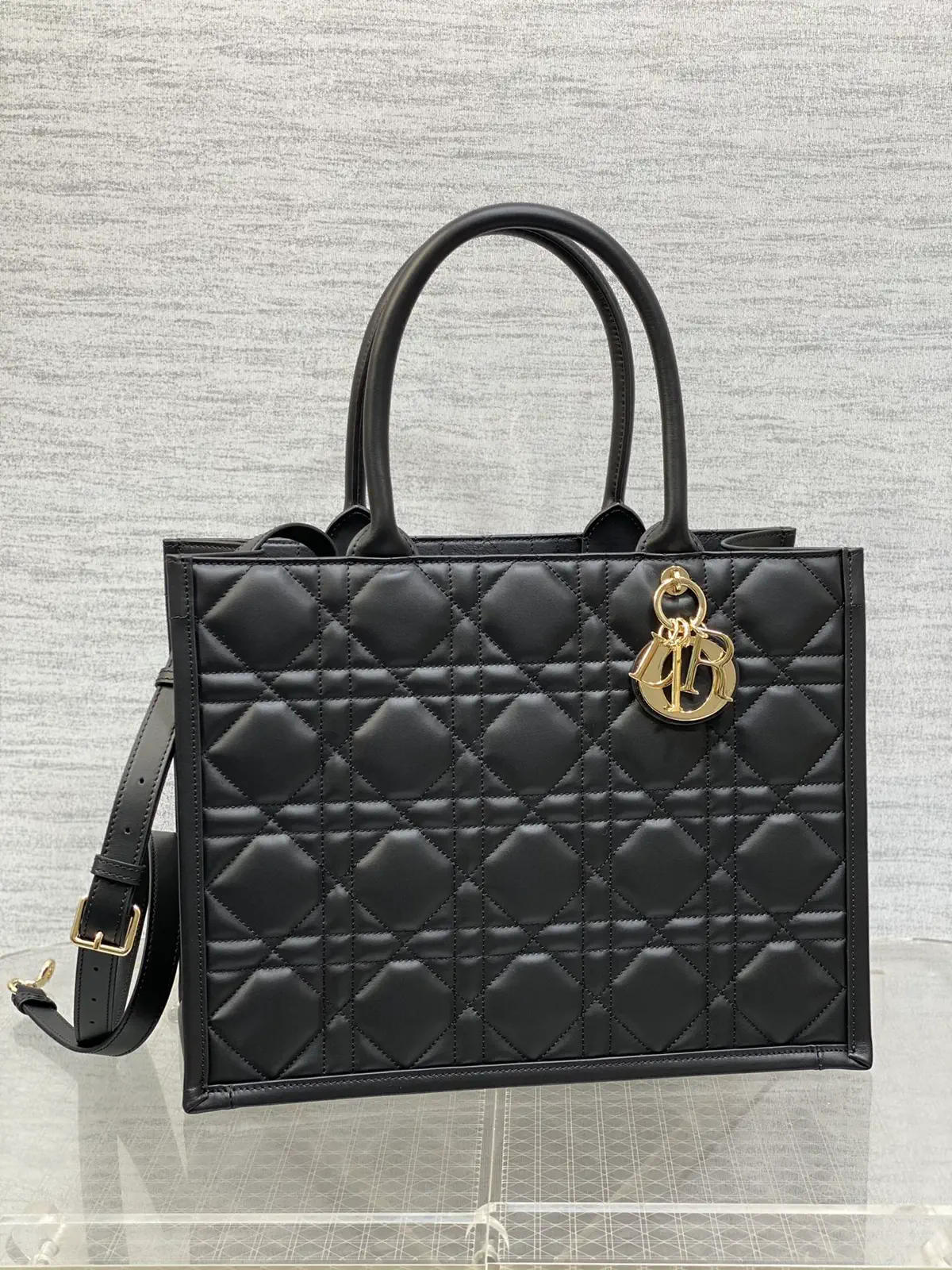 Dior Quilted Tote Bag image 1