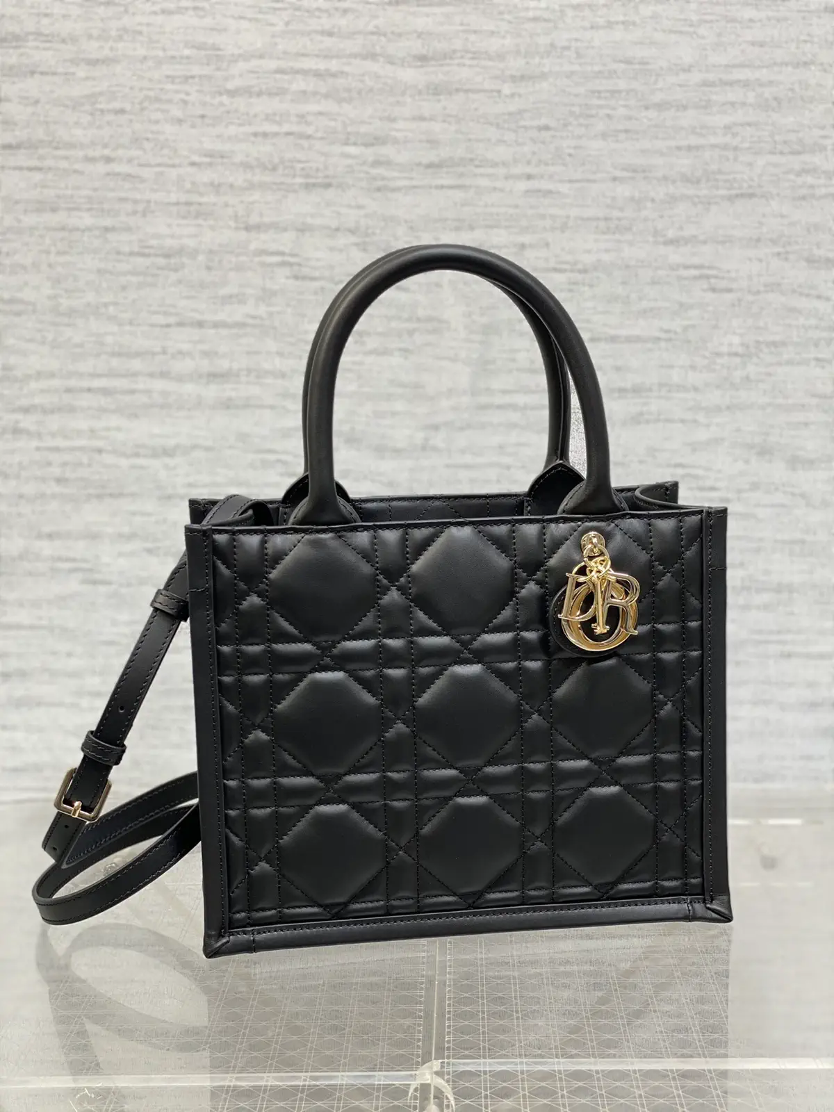 Dior Quilted Tote Bag image 1