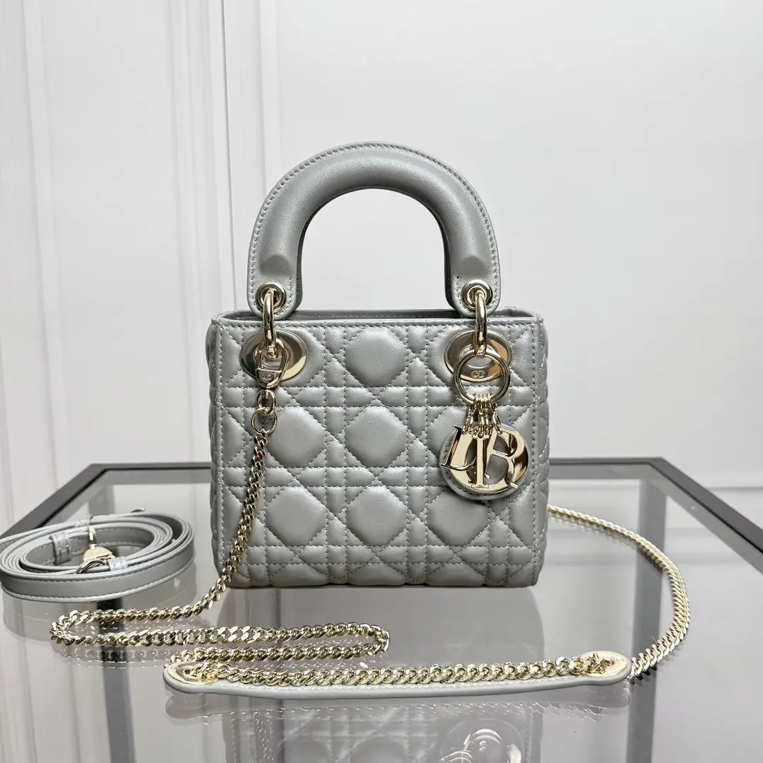 Dior Quilted Top Handle Bag image 1