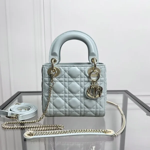 Dior Quilted Top Handle Bag image 1