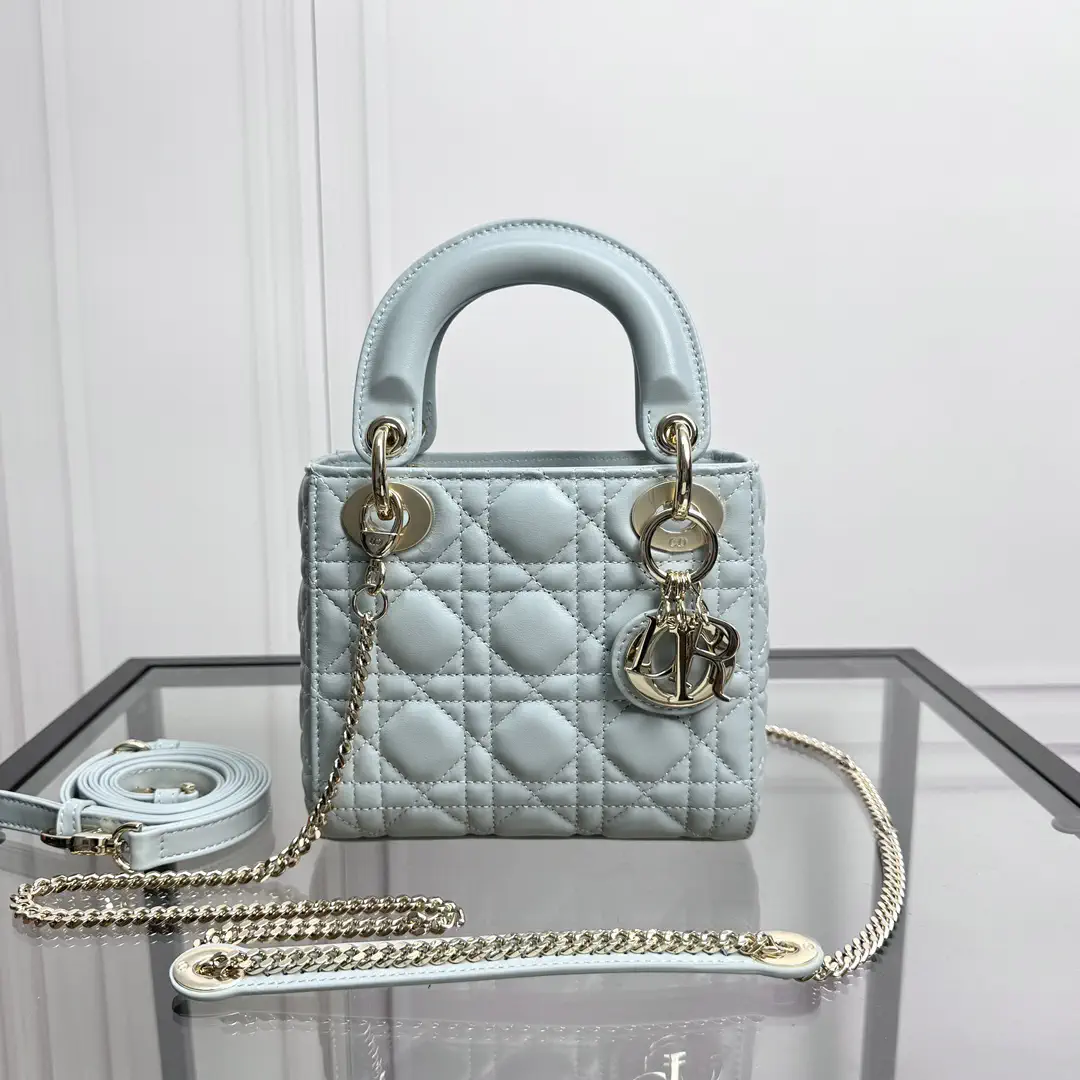 Dior Quilted Top Handle Bag image 1