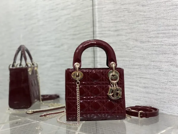 Dior Quilted Top Handle Bag image 1