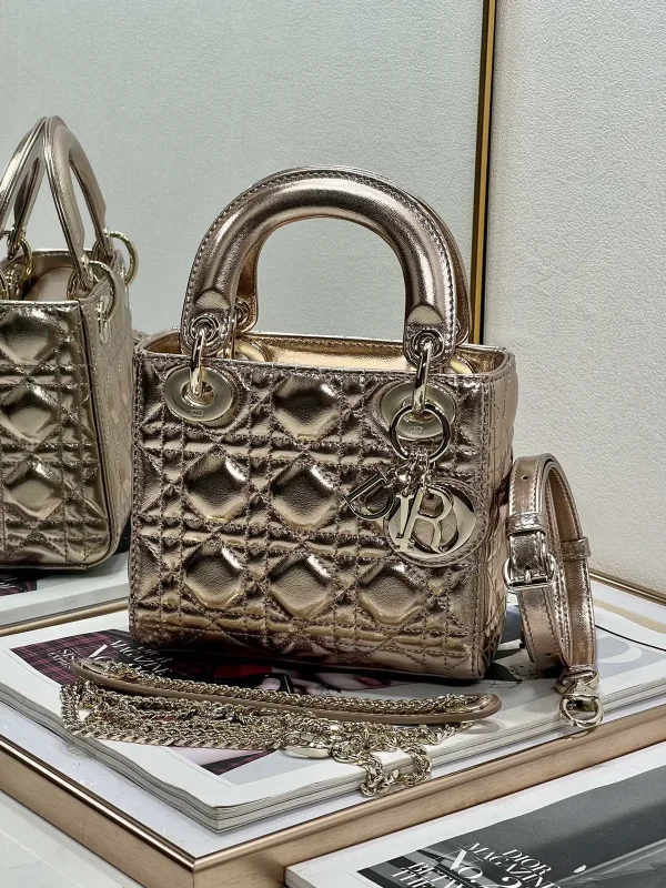 Dior Quilted Top Handle Bag image 1