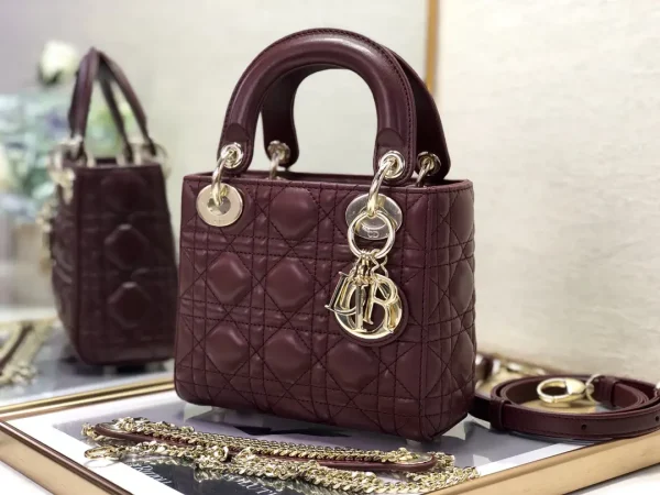 Dior Quilted Top Handle Bag image 1