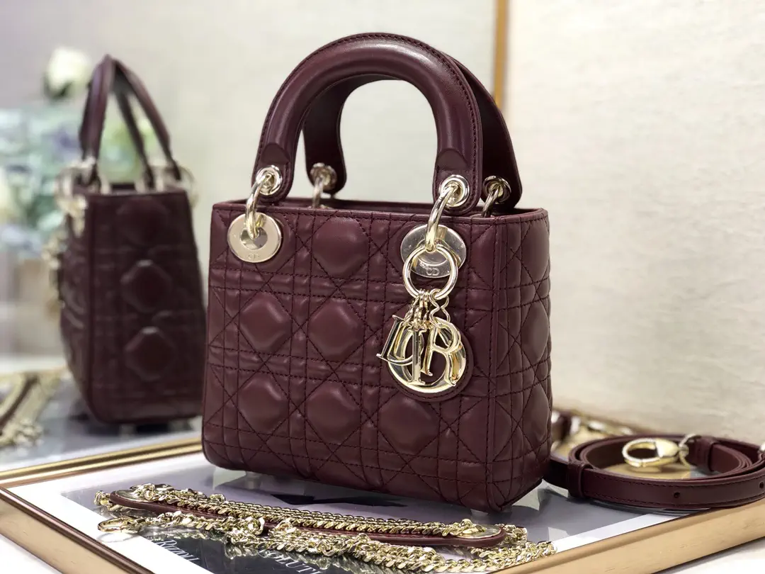 Dior Quilted Top Handle Bag image 1