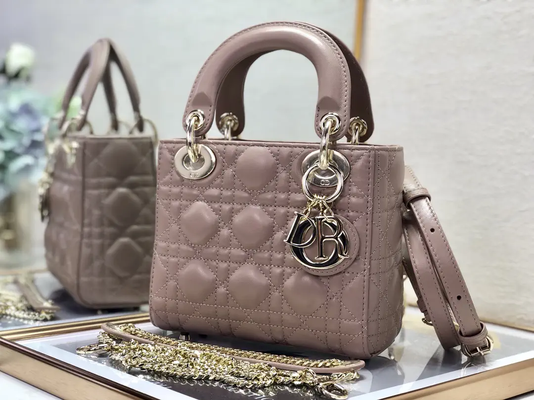 Dior Quilted Top Handle Bag image 1