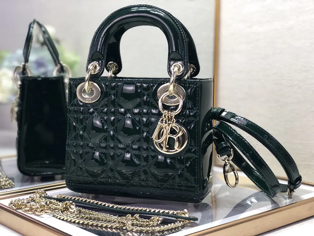 Dior Quilted Top Handle Bag image 1