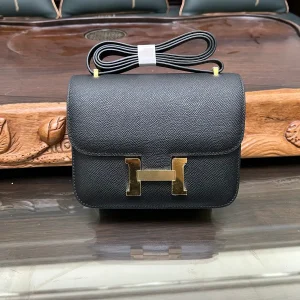 Hermès Black Constance Shoulder Bag image 1