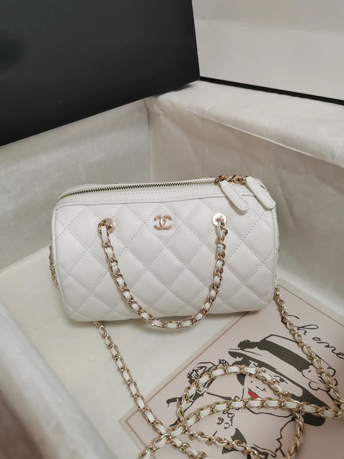 Chanel Quilted Chain Strap Bag image 1