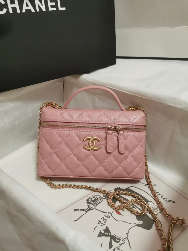Chanel Quilted Top Handle Chain Bag image 1