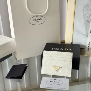 Prada Saffiano Leather Card Holder image 1