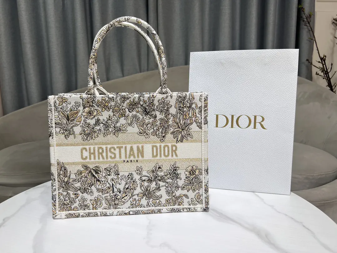 Dior Millefiori Unicorn Book Tote Bag image 1