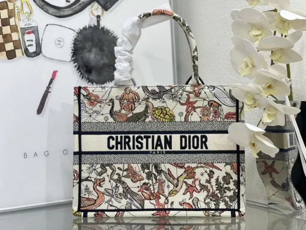 Dior Printed Book Tote Bag image 1
