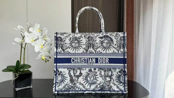 Dior Sun Embroidered Tote Bag image 1