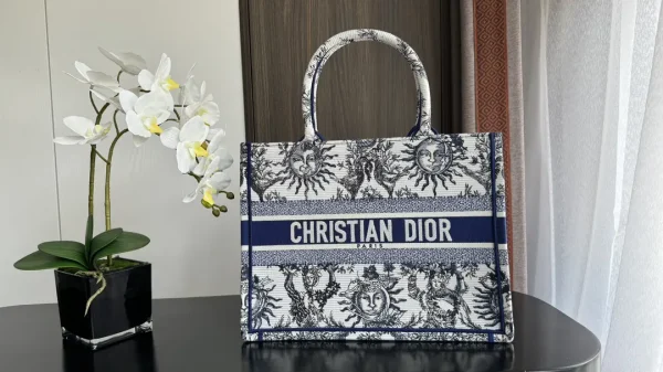 Dior Sun Embroidery Medium Tote Bag image 1
