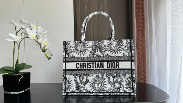 Dior Sun Embroidery Medium Tote Bag image 1